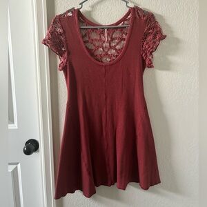 Free People Knit Mini Dress
